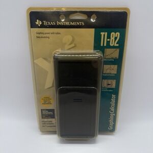 Texas Instruments TI-82 Graphing Calculator Instruction Manual NOS Unopened NEW‎